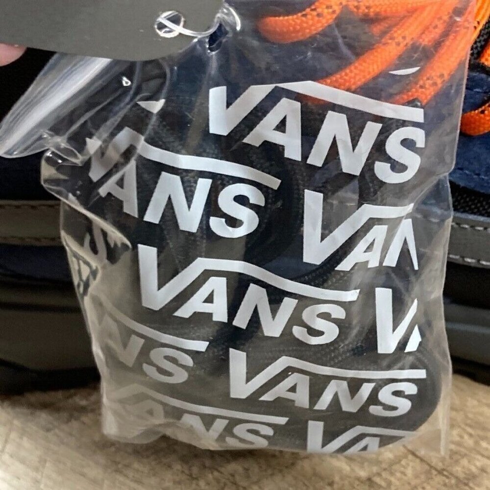 VANS UltraRange Exo Hi MTE-1 Dress Blues Black Orange Mens 7 Womens 8.5 NEW - Picture 10 of 13